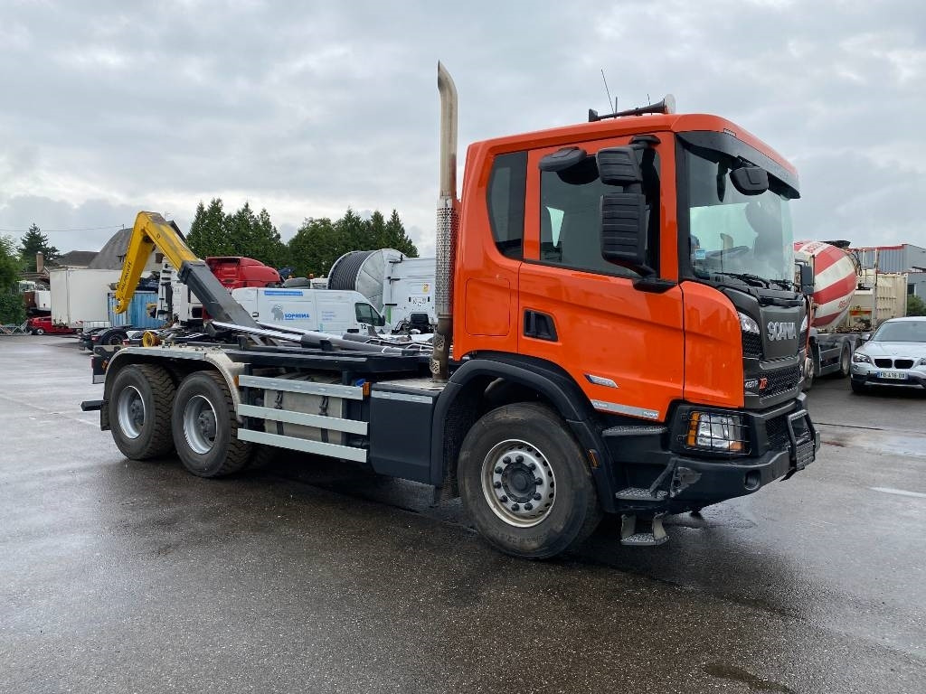 Scania P420 XT-3Pedales / PALFINGER PTH20SLD5 endommagé - Camion ampliroll: photos 5 Scania P420 XT-3Pedales / PALFINGER PTH20SLD5 endommagé - Camion ampliroll: photos 5