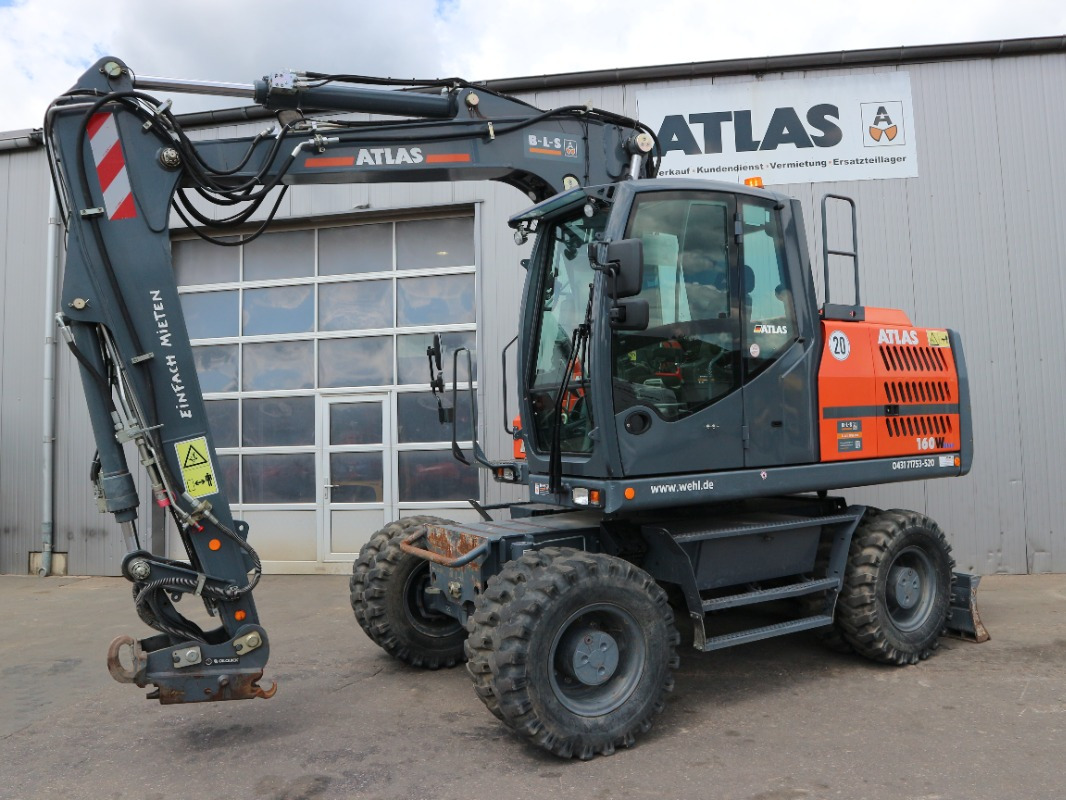 Atlas 160W-BLUE - Grue mobile: photos 1 Atlas 160W-BLUE - Grue mobile: photos 1