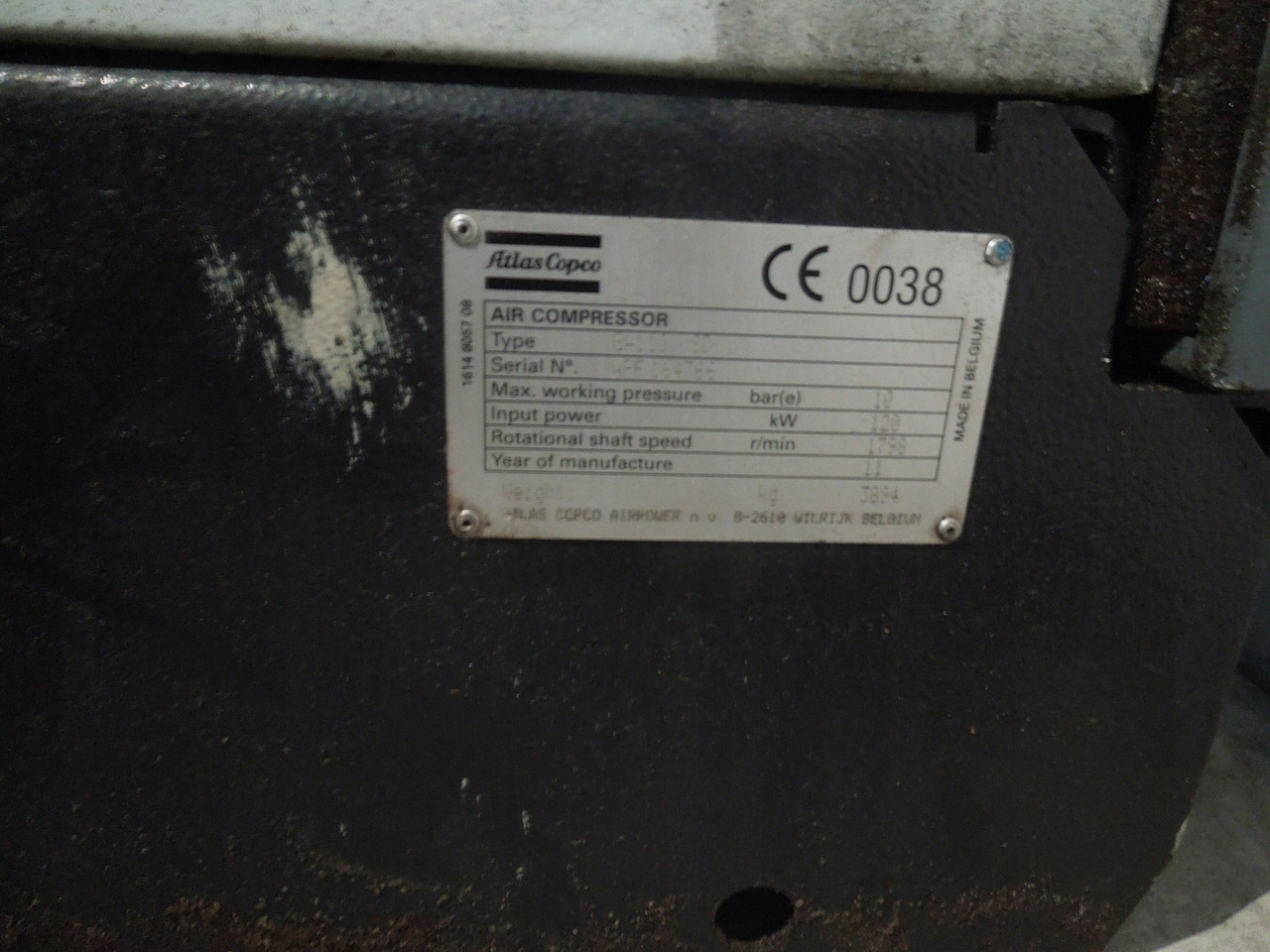 ATLAS COPCO GA110VSD - Compresseur d'air: photos 3 ATLAS COPCO GA110VSD - Compresseur d'air: photos 3