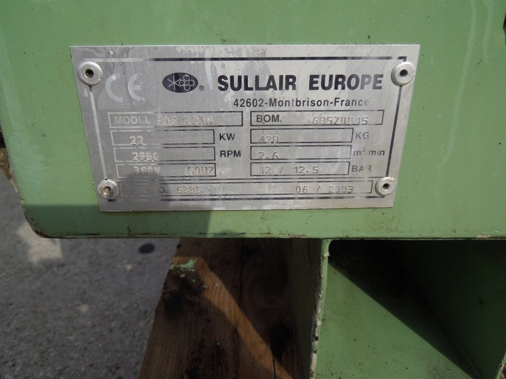 SULLAIR BDS22 - Compresseur d'air: photos 3 SULLAIR BDS22 - Compresseur d'air: photos 3
