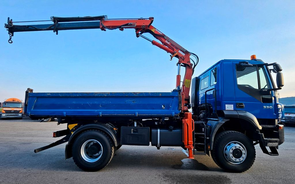 Iveco Trakker 190T33 4x4 Euro5 Kran Atlas 120.2E Funk - Camion benne, Camion grue: photos 4 Iveco Trakker 190T33 4x4 Euro5 Kran Atlas 120.2E Funk - Camion benne, Camion grue: photos 4