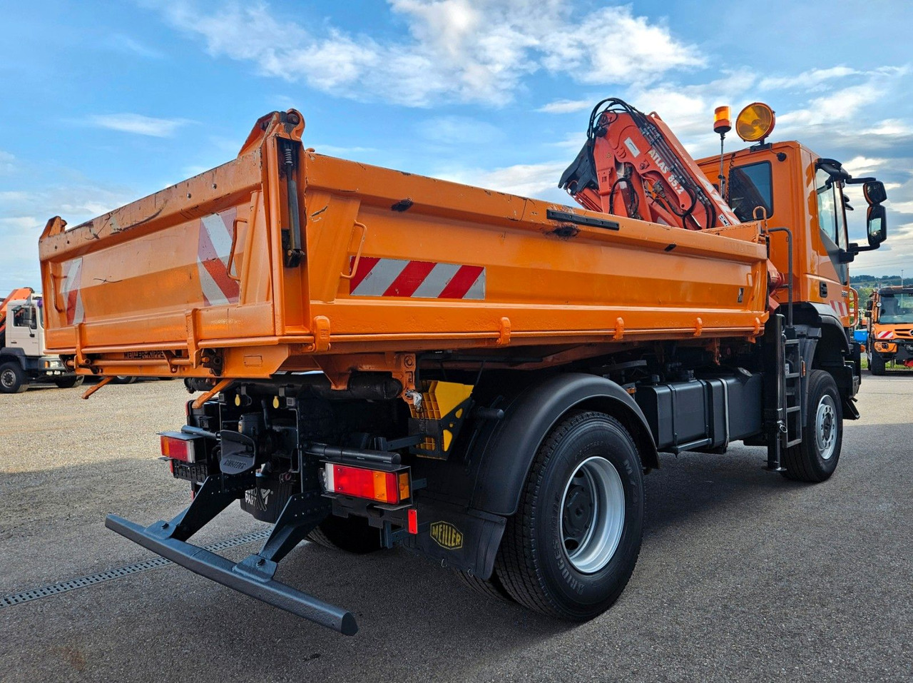 Iveco Trakker 190T33 4x4 Euro5 Kran Atlas Funk - Camion benne, Camion grue: photos 4 Iveco Trakker 190T33 4x4 Euro5 Kran Atlas Funk - Camion benne, Camion grue: photos 4