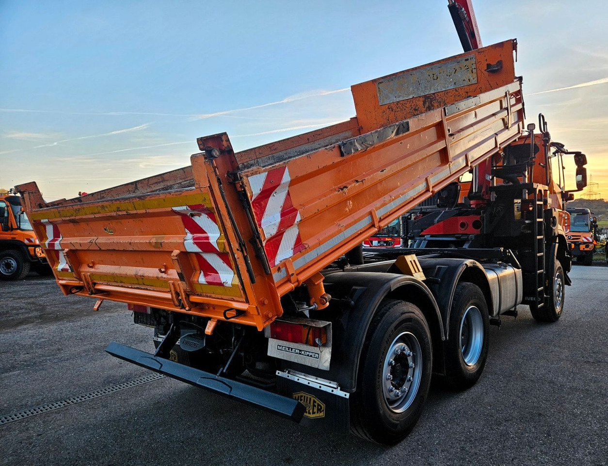 Iveco Trakker 410 6x4-4 EEV Palfinger PK12502 Funk - Camion benne, Camion grue: photos 4 Iveco Trakker 410 6x4-4 EEV Palfinger PK12502 Funk - Camion benne, Camion grue: photos 4