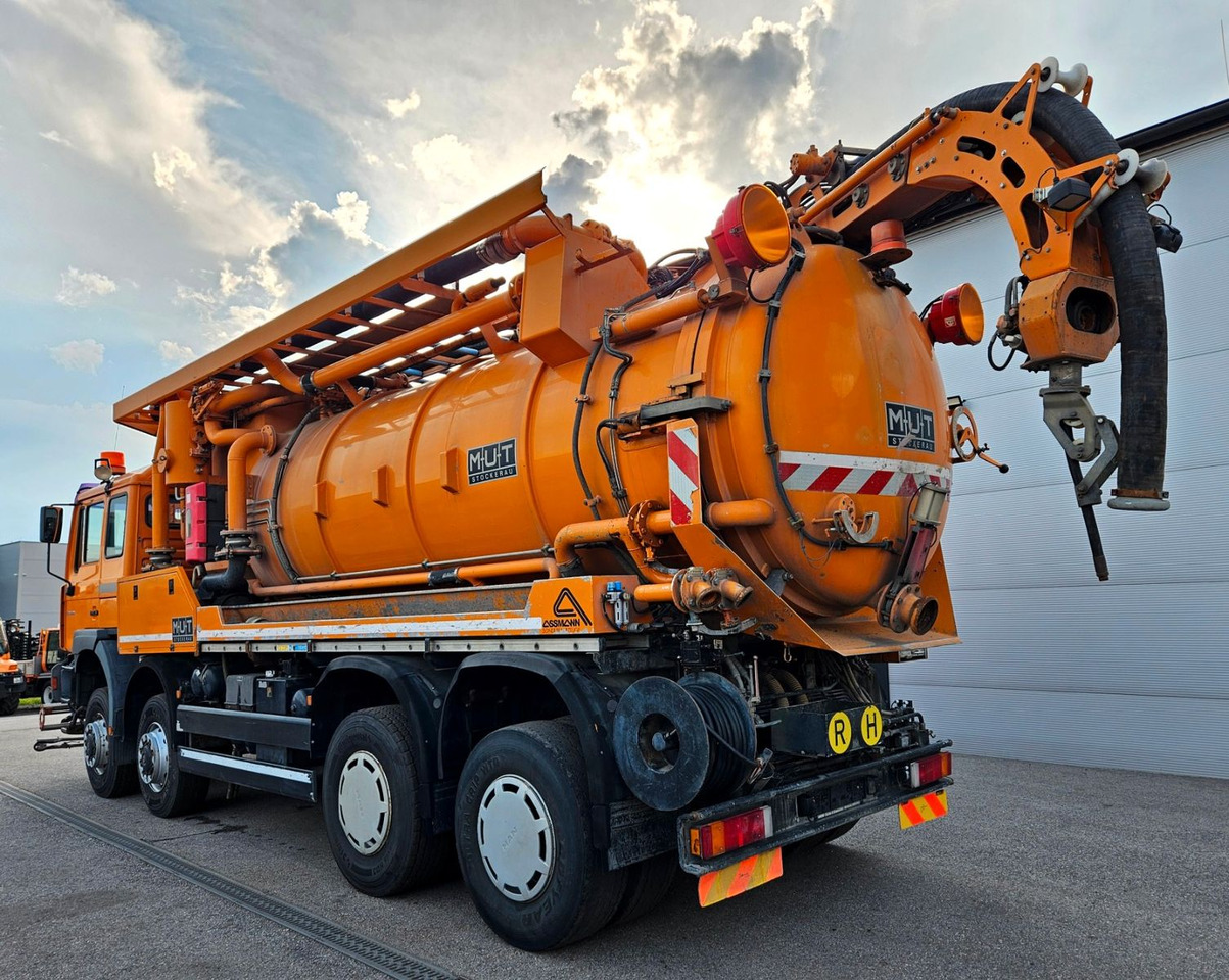 MAN FE35.410 8x6 Assmann Kanalspüler V2A Recycling - Camion hydrocureur: photos 3 MAN FE35.410 8x6 Assmann Kanalspüler V2A Recycling - Camion hydrocureur: photos 3