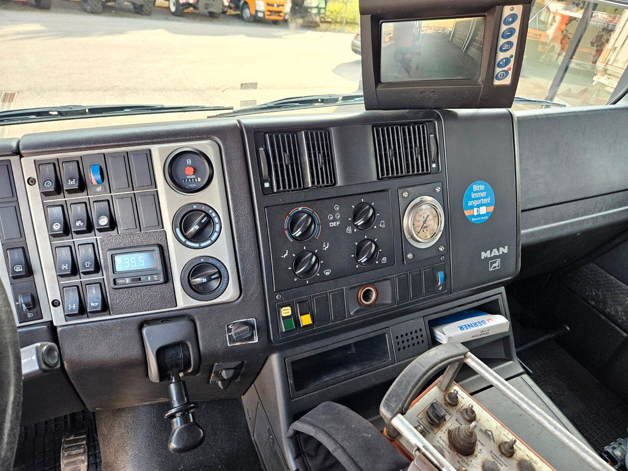 Camion hydrocureur MAN FE35.410 8x6  Assmann Kanalspüler V2A Recycling: photos 15