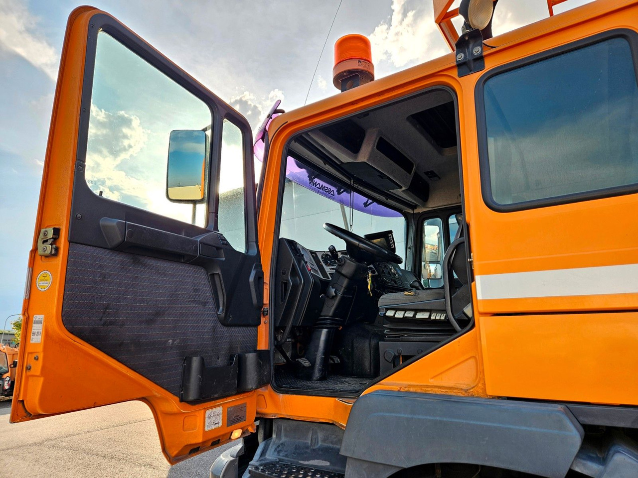 Camion hydrocureur MAN FE35.410 8x6  Assmann Kanalspüler V2A Recycling: photos 13