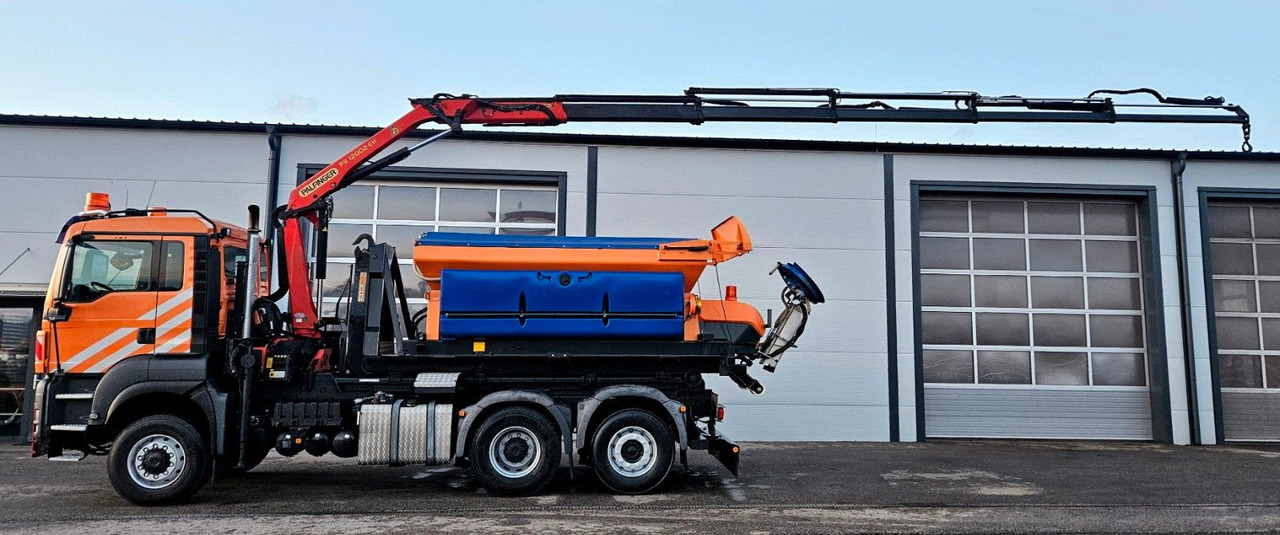 MAN TGS 28.400 6x4-4 BL Palfinger PK12002 Kran Euro5 - Camion benne, Camion grue: photos 3 MAN TGS 28.400 6x4-4 BL Palfinger PK12002 Kran Euro5 - Camion benne, Camion grue: photos 3