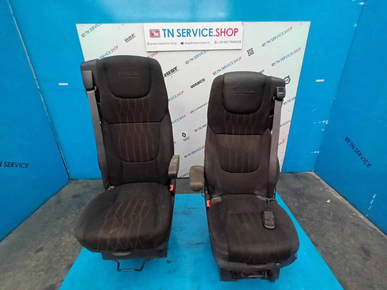 Sedili DAF E6 - Cabine et intérieur: photos 1 Sedili DAF E6 - Cabine et intérieur: photos 1
