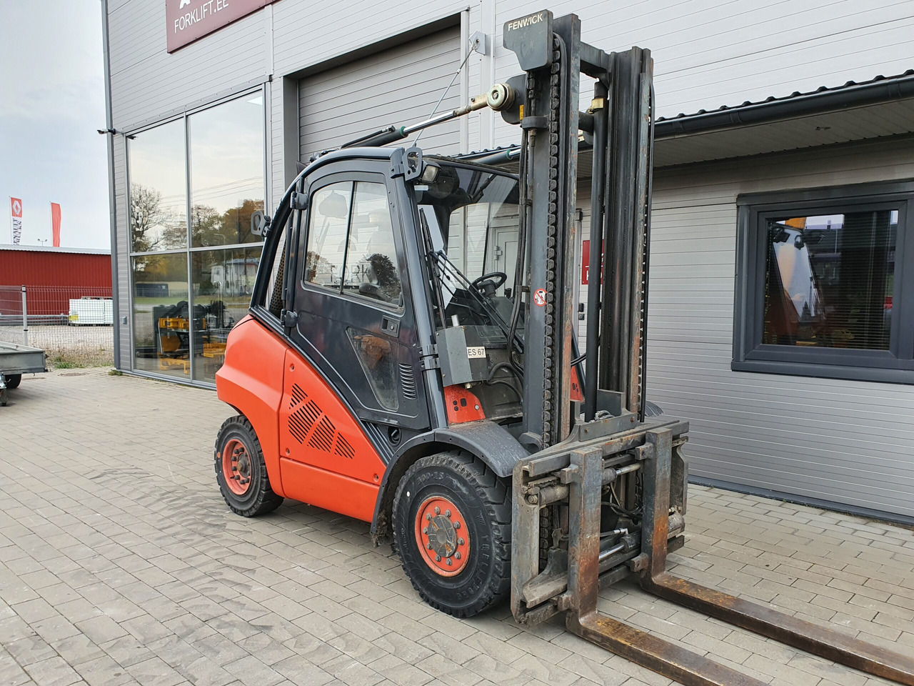 LINDE H50D-02/600 - Chariot élévateur diesel: photos 4 LINDE H50D-02/600 - Chariot élévateur diesel: photos 4