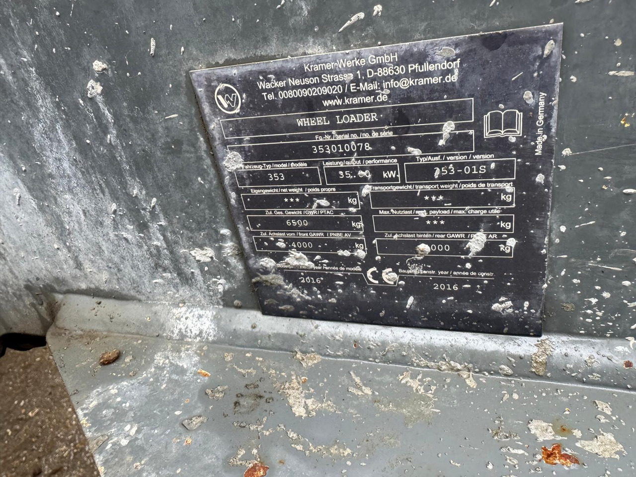 KRAMER 5085 - Chargeuse sur pneus: photos 1 KRAMER 5085 - Chargeuse sur pneus: photos 1