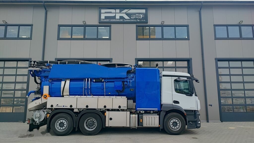 Mercedes-Benz Actros 2543 - Camion hydrocureur: photos 2 Mercedes-Benz Actros 2543 - Camion hydrocureur: photos 2