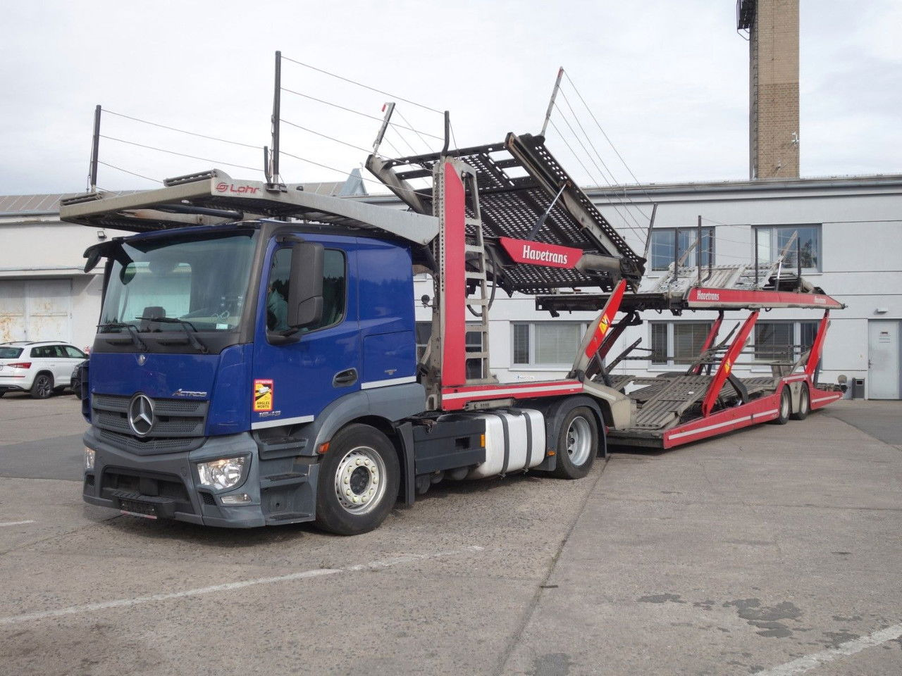 Mercedes-Benz Actros 1843 mit Euro Lohr, Retarder, VDI Certifi - Camion porte-voitures: photos 1 Mercedes-Benz Actros 1843 mit Euro Lohr, Retarder, VDI Certifi - Camion porte-voitures: photos 1