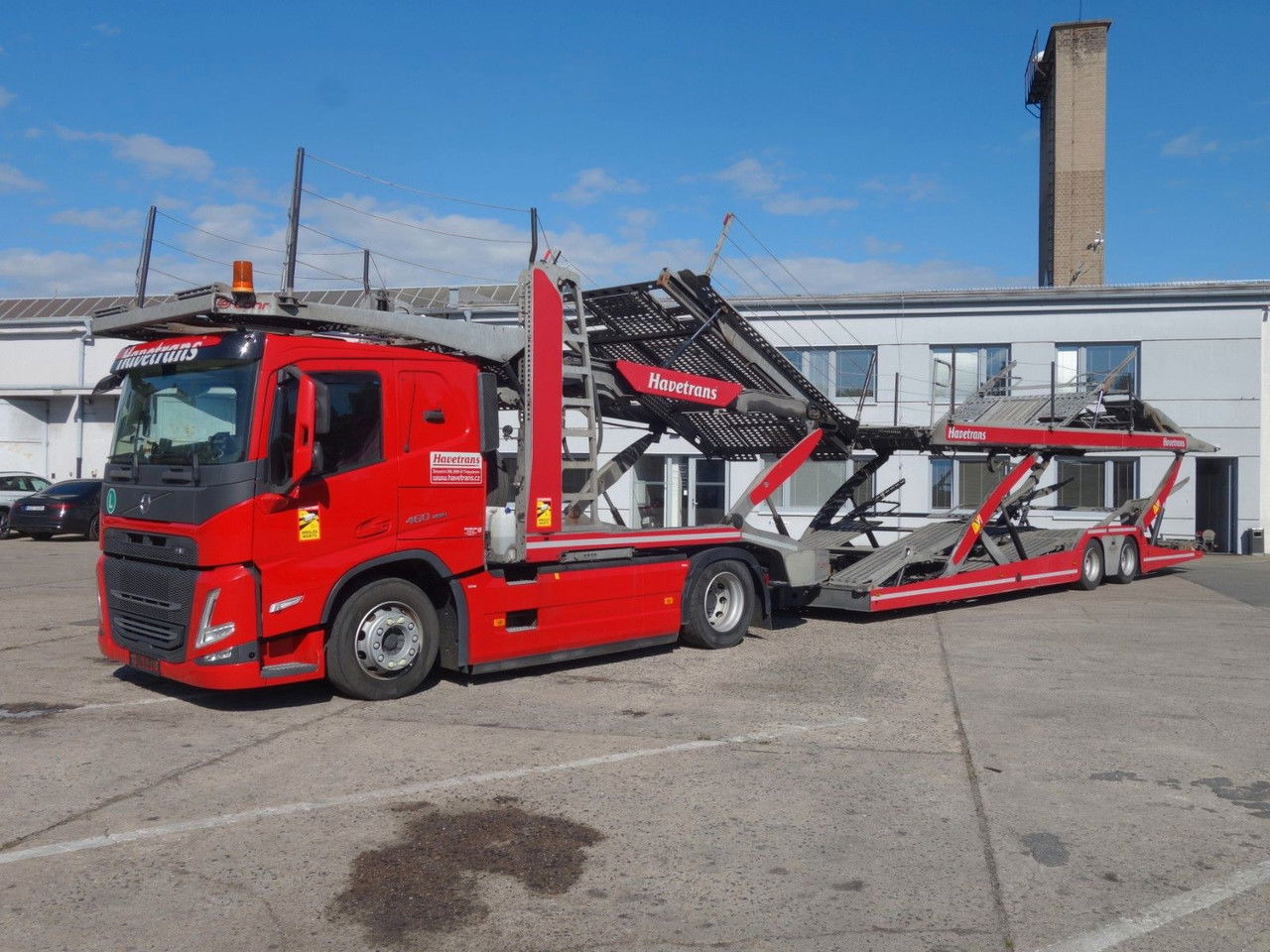 Volvo FM 13 460, Retarder , mit Euro Lohr - Camion porte-voitures: photos 2 Volvo FM 13 460, Retarder , mit Euro Lohr - Camion porte-voitures: photos 2