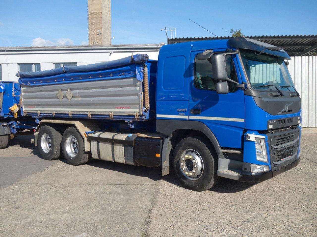 Volvo FM 500 6x4, Dreiseitenkipper Schwarzmüller - Camion benne: photos 2 Volvo FM 500 6x4, Dreiseitenkipper Schwarzmüller - Camion benne: photos 2