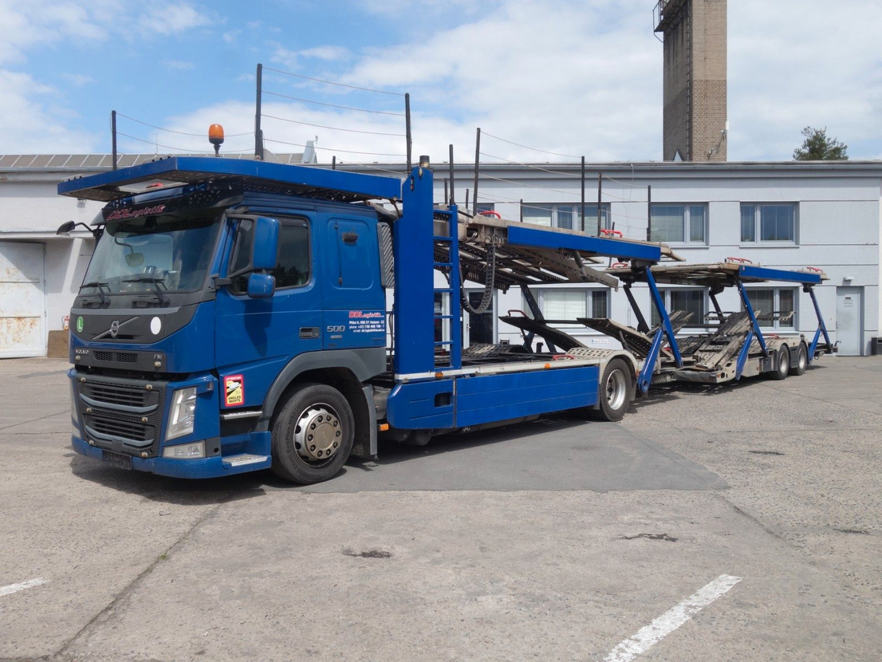 Volvo FM13 500 Kässbohrer Supertrans / Supertrans - Camion porte-voitures: photos 1 Volvo FM13 500 Kässbohrer Supertrans / Supertrans - Camion porte-voitures: photos 1