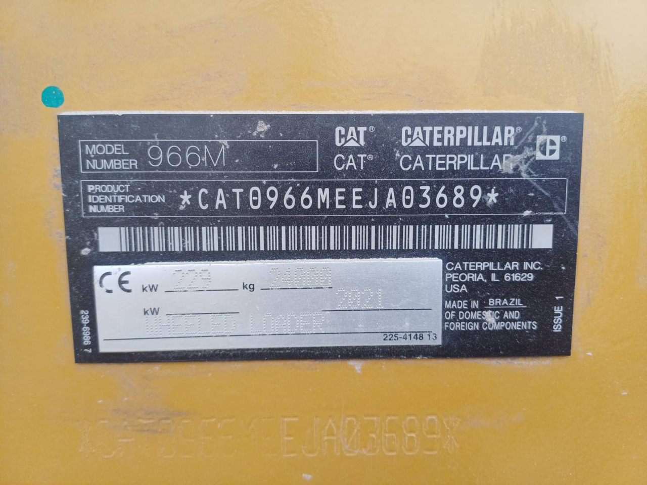 CAT 966 M - Chargeuse sur pneus: photos 5 CAT 966 M - Chargeuse sur pneus: photos 5