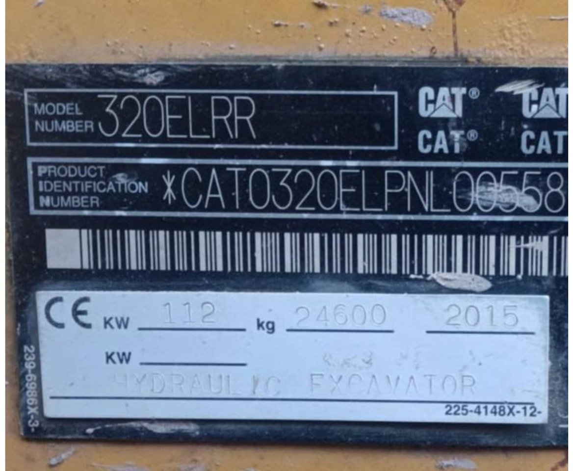 Pelle sur chenille CAT 320ELRR: photos 6 Pelle sur chenille CAT 320ELRR: photos 6