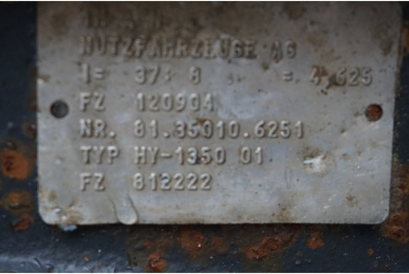 MAN HY-1350-01 37/8 - Essieu arrière pour Camion: photos 4 MAN HY-1350-01 37/8 - Essieu arrière pour Camion: photos 4