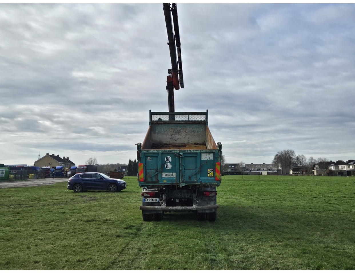 MAN TGA 33.360 TIPPER 3 SIDE CRANE PALFINGER 16502 *REMOTE CONTROL - Camion benne: photos 5 MAN TGA 33.360 TIPPER 3 SIDE CRANE PALFINGER 16502 *REMOTE CONTROL - Camion benne: photos 5