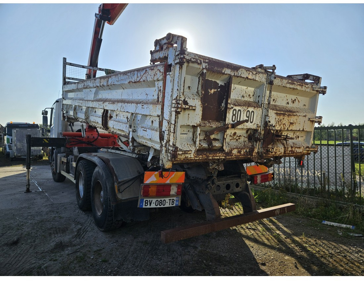 MERCEDES ACTROS 2636 6X4 TIPPER CRANE 15002 EPS - Camion benne, Camion grue: photos 2 MERCEDES ACTROS 2636 6X4 TIPPER CRANE 15002 EPS - Camion benne, Camion grue: photos 2
