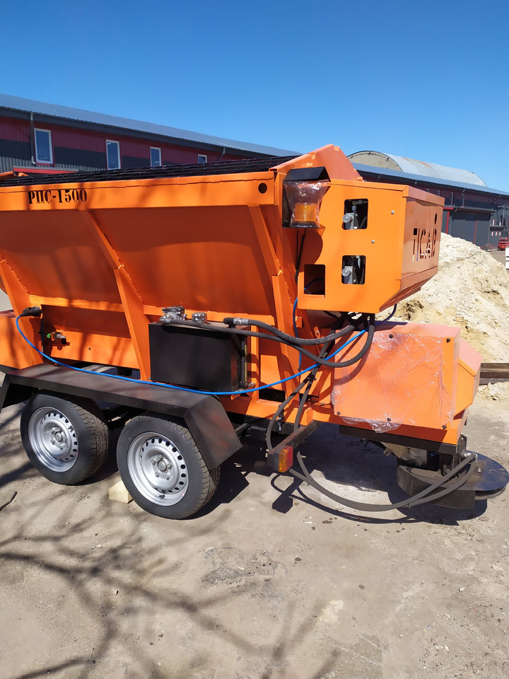 TICAB New Salt and Sand Spreader, Hopper spreader,Manufacturer, 1,5m³ - Semi-remorque à bande: photos 5 TICAB New Salt and Sand Spreader, Hopper spreader,Manufacturer, 1,5m³ - Semi-remorque à bande: photos 5