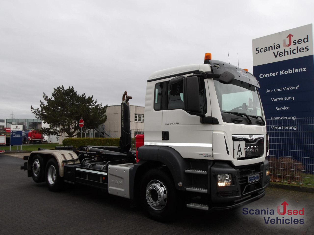 MAN TGS 26.460 - 6x2-4 - MEILLER RS 21.70 - - Camion ampliroll: photos 1 MAN TGS 26.460 - 6x2-4 - MEILLER RS 21.70 - - Camion ampliroll: photos 1