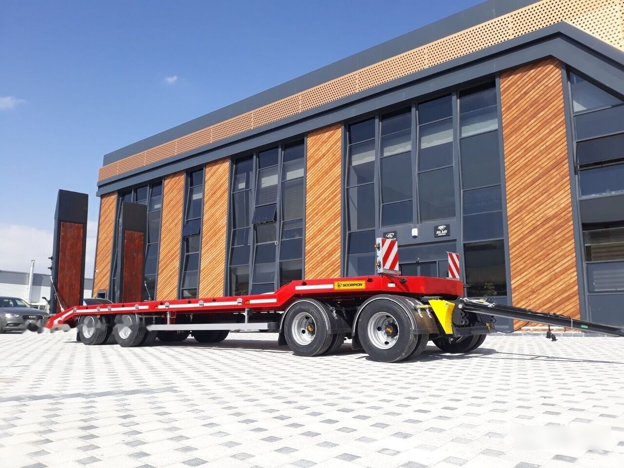 Remorque porte-engin surbaissée pour transport de équipements lourds neuf Scorpion Trailer SCORPION TRAILER UNUSED 4 AXLE LOWLOADER (MANUFACTURER COMPANY): photos 11