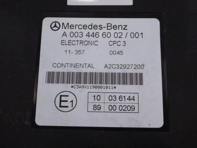 Mercedes-Benz Actros 963-4-A, A0034466002 - Système électrique pour Camion: photos 2 Mercedes-Benz Actros 963-4-A, A0034466002 - Système électrique pour Camion: photos 2