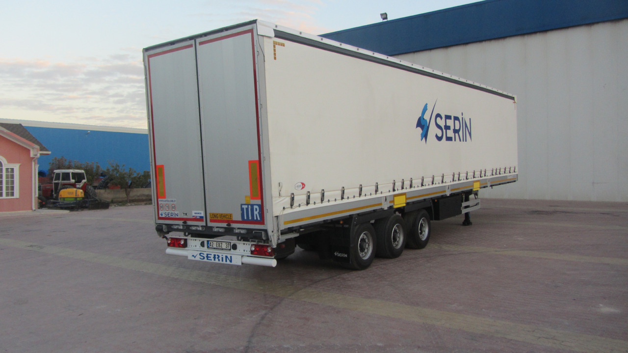 SERIN Optima Curtainsider Semi Trailer - Semi-remorque rideaux coulissants: photos 2 SERIN Optima Curtainsider Semi Trailer - Semi-remorque rideaux coulissants: photos 2