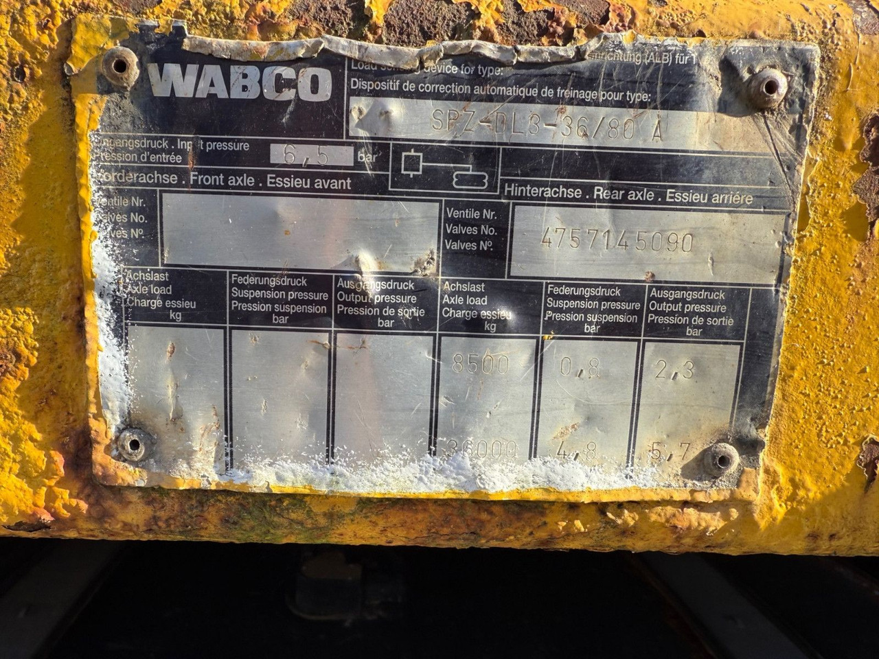 Crédit-bail de Goldhofer SPZ DL 3-36/80A, 56ton Goldhofer SPZ DL 3-36/80A, 56ton, 3m teleskop Goldhofer SPZ DL 3-36/80A, 56ton Goldhofer SPZ DL 3-36/80A, 56ton, 3m teleskop: photos 15 Crédit-bail de Goldhofer SPZ DL 3-36/80A, 56ton Goldhofer SPZ DL 3-36/80A, 56ton, 3m teleskop Goldhofer SPZ DL 3-36/80A, 56ton Goldhofer SPZ DL 3-36/80A, 56ton, 3m teleskop: photos 15