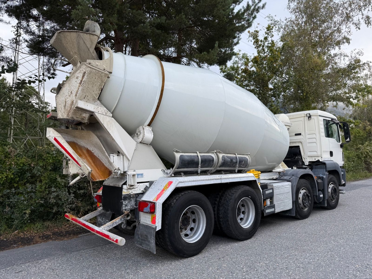 MAN TGS 32.440 8x4, Euro 6, Liebherr 9m3 - Camion malaxeur: photos 5 MAN TGS 32.440 8x4, Euro 6, Liebherr 9m3 - Camion malaxeur: photos 5