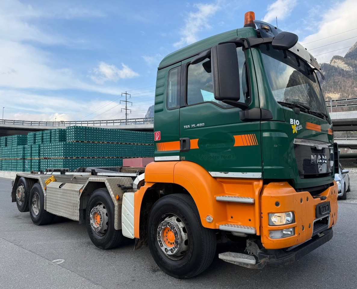 MAN TGS 35.480 8x2, E5, Mobas Abroll - Camion ampliroll: photos 2 MAN TGS 35.480 8x2, E5, Mobas Abroll - Camion ampliroll: photos 2