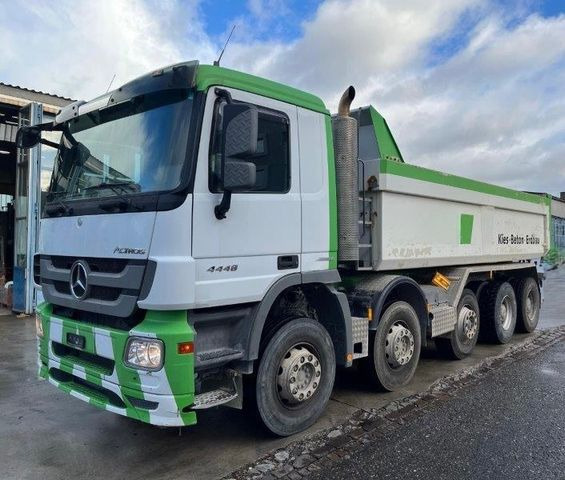 Mercedes-Benz Actros 4448 10x4, E5, MP3 - Camion benne: photos 1 Mercedes-Benz Actros 4448 10x4, E5, MP3 - Camion benne: photos 1