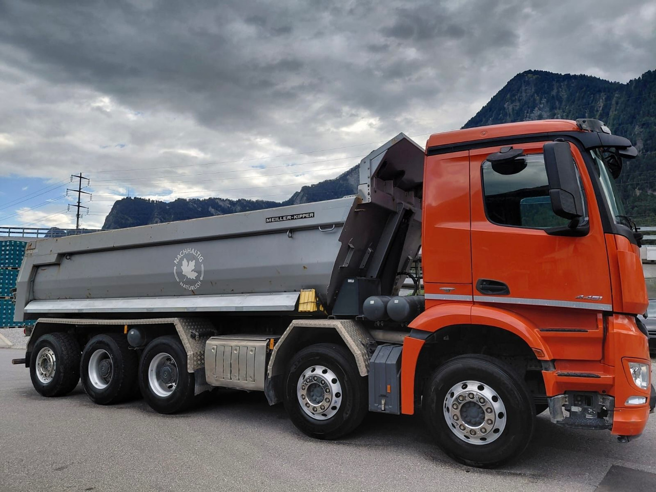 Mercedes-Benz Arocs 4451 10x4, E6, Meiller Dumper, Retarder - Camion benne: photos 5 Mercedes-Benz Arocs 4451 10x4, E6, Meiller Dumper, Retarder - Camion benne: photos 5