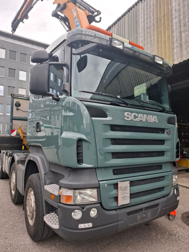 Crédit-bail de  Scania R500 V8 8x2, E5, Effer 585 6S + Flyjib + winch Scania R500 V8 8x2, E5, Effer 585 6S + Flyjib + winch: photos 6
