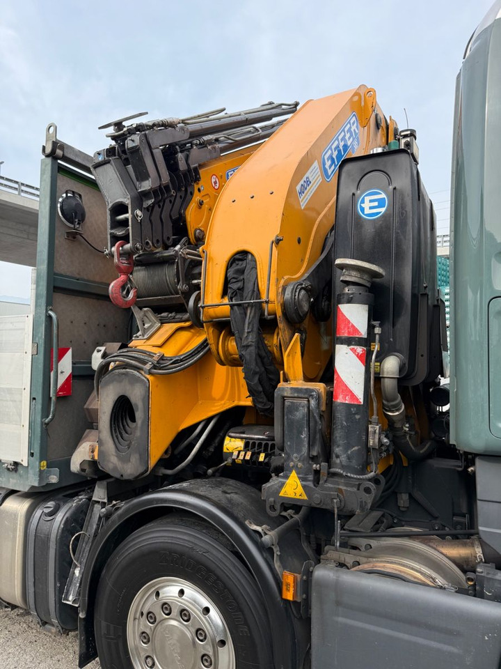Crédit-bail de  Scania R500 V8 8x2, E5, Effer 585 6S + Flyjib + winch Scania R500 V8 8x2, E5, Effer 585 6S + Flyjib + winch: photos 7