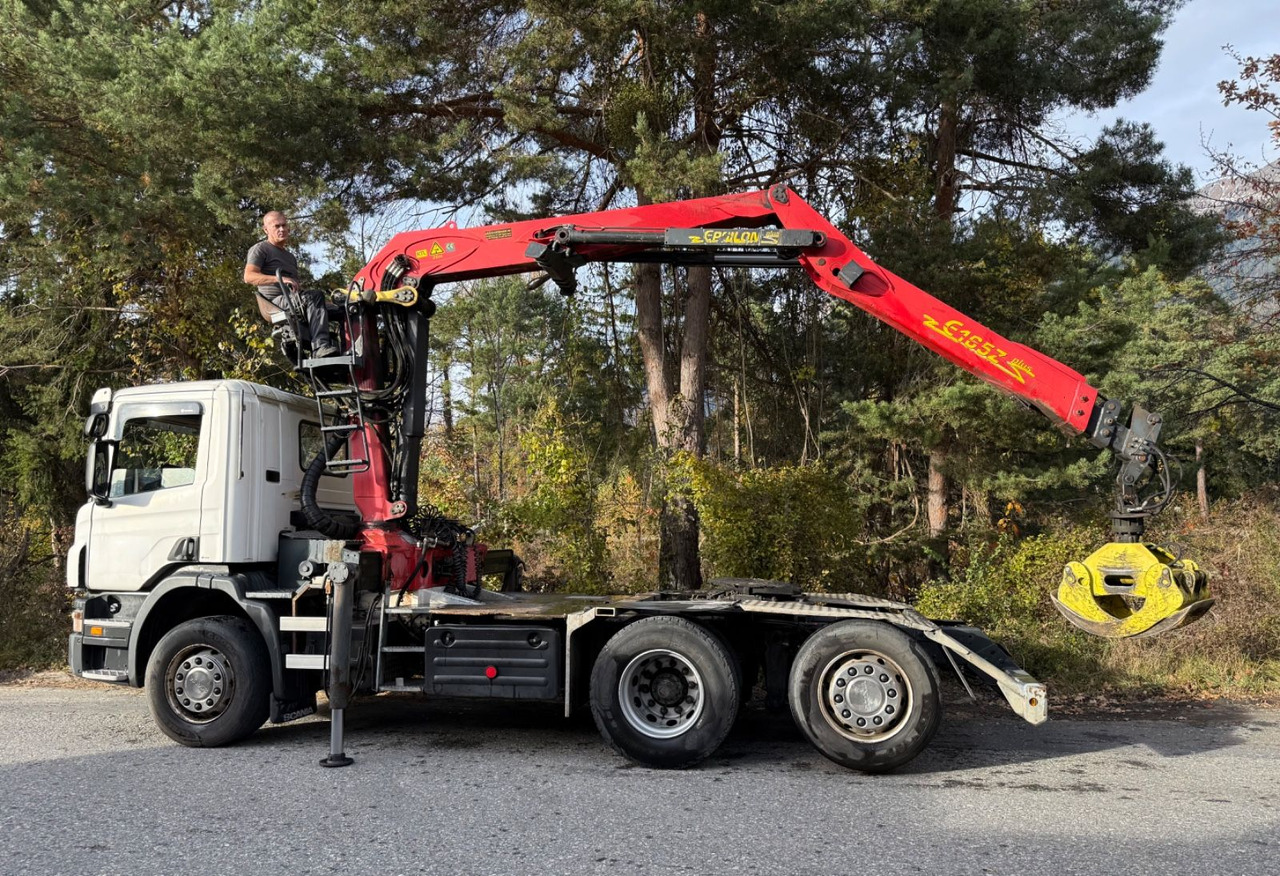 Scania P380 LB 6x2,E4,Palfinger Epsilon E165Z Plus,Kran - Tracteur routier: photos 5 Scania P380 LB 6x2,E4,Palfinger Epsilon E165Z Plus,Kran - Tracteur routier: photos 5