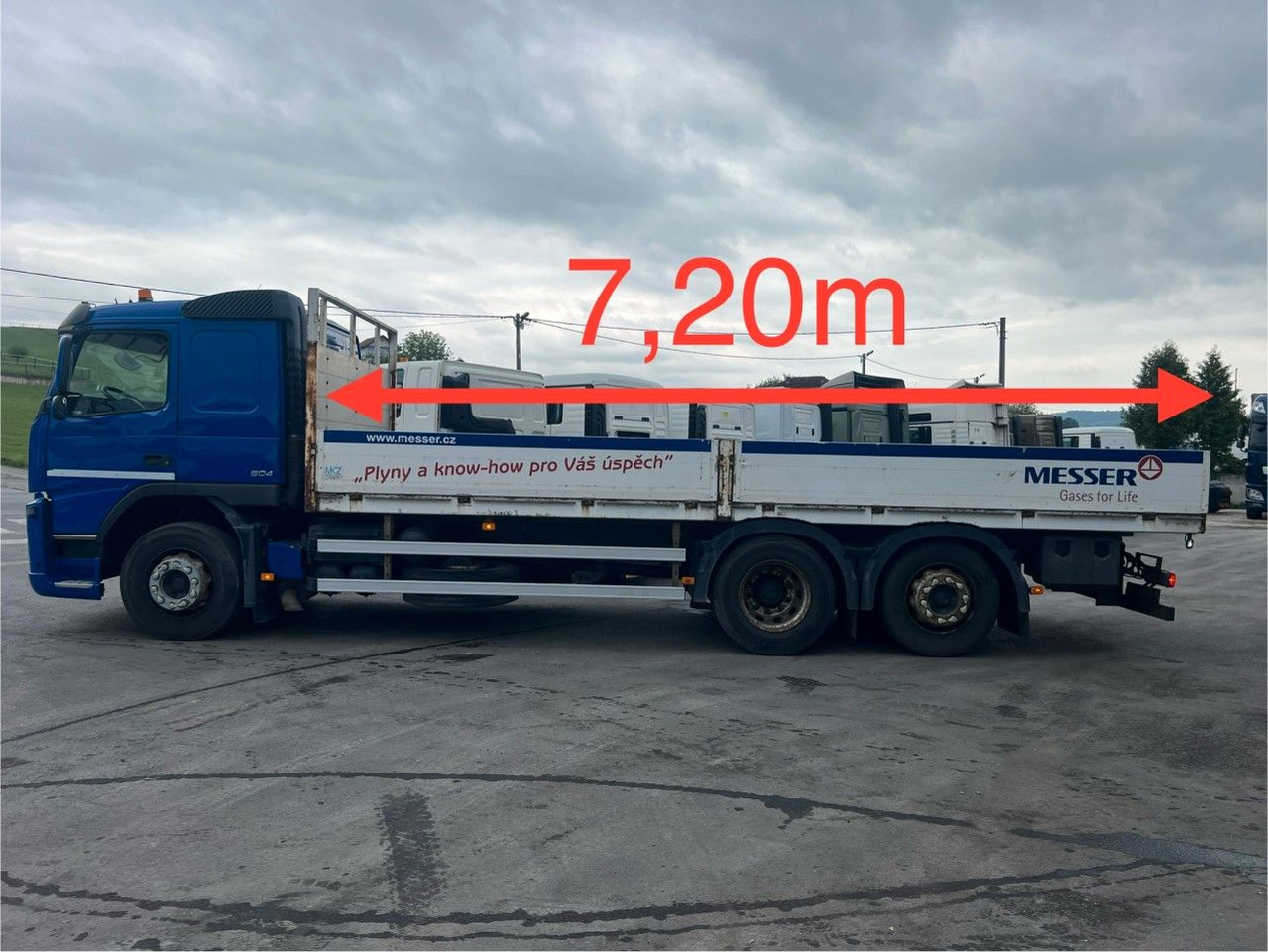Volvo FM 460 6x2, E5, L:7200mm - Camion plateau: photos 4 Volvo FM 460 6x2, E5, L:7200mm - Camion plateau: photos 4