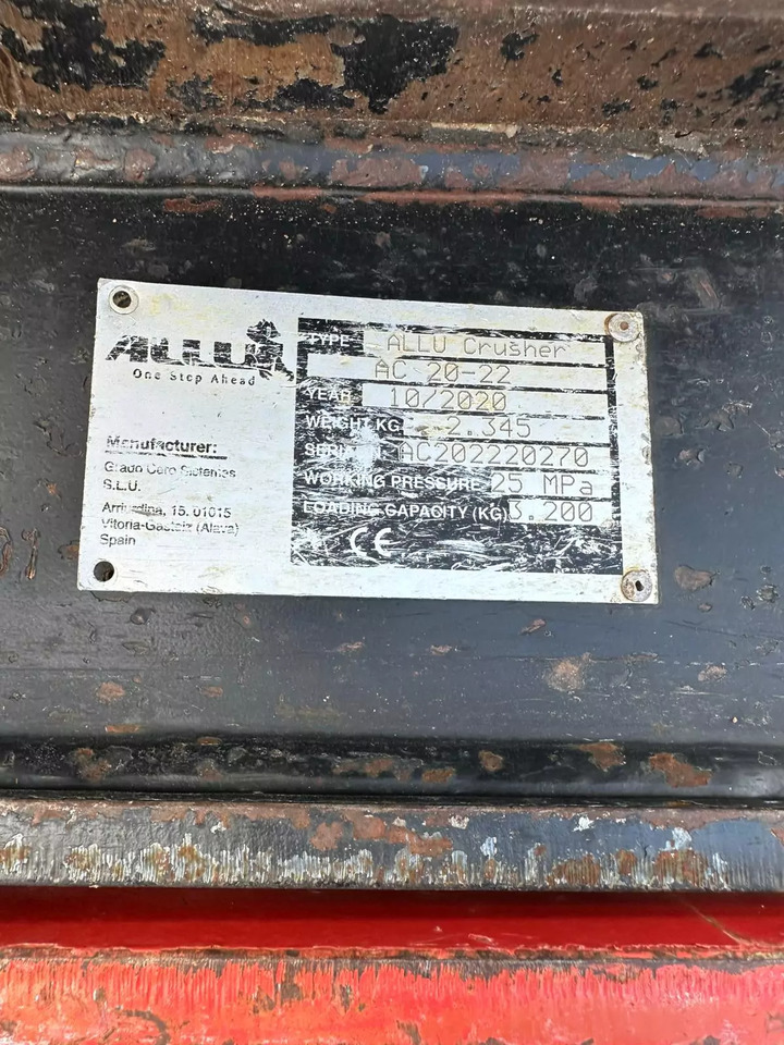 2020 Allu AC 20-22 - Godet pour Engins de chantier: photos 5 2020 Allu AC 20-22 - Godet pour Engins de chantier: photos 5