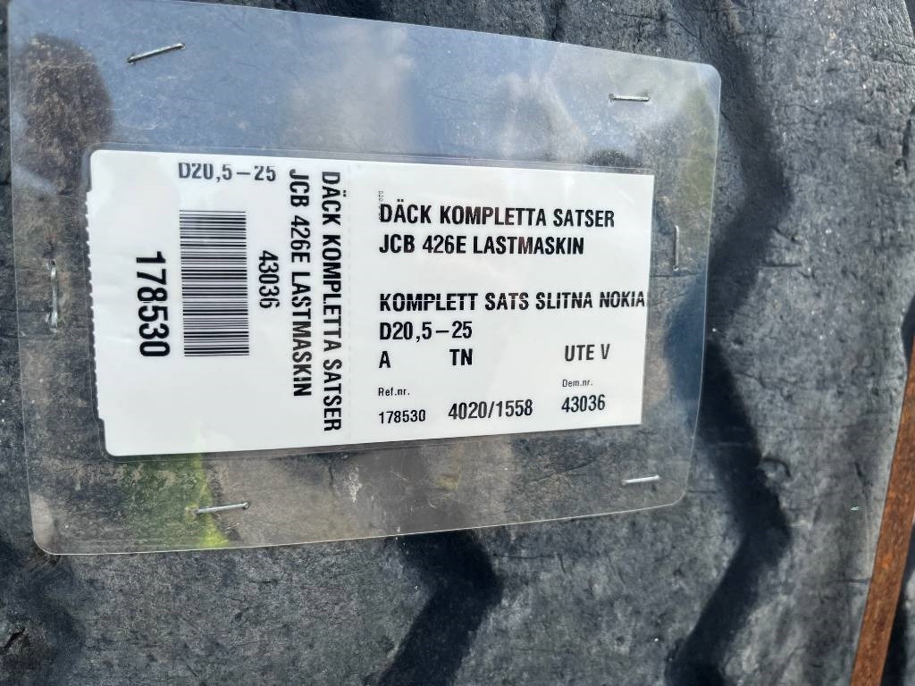 Nokian 20,5 R25 Loader grip JCB 426 E - Roue complète: photos 3 Nokian 20,5 R25 Loader grip JCB 426 E - Roue complète: photos 3
