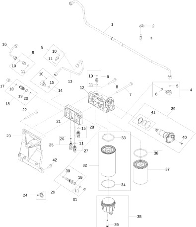 John Deere 9470RX - Kolektor RE541212 (Silnik) - Moteur et pièces pour Machine agricole: photos 1 John Deere 9470RX - Kolektor RE541212 (Silnik) - Moteur et pièces pour Machine agricole: photos 1