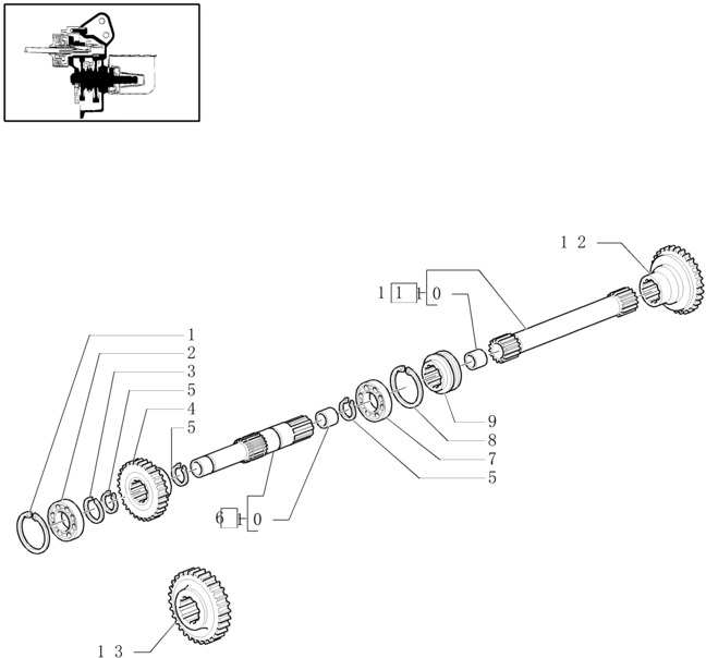 New Holland T6010 Koło zębate 37t 5198800 - Transmission pour Tracteur agricole: photos 1 New Holland T6010 Koło zębate 37t 5198800 - Transmission pour Tracteur agricole: photos 1