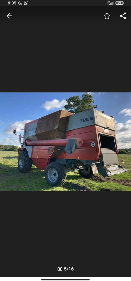 Pièces de rechange pour Moissonneuse-batteuse Massey Ferguson 7256 [CZĘŚCI] - Wózek Do Kombajnu Koło Pasowe Silnik Skrzynia Siekacz: photos 7