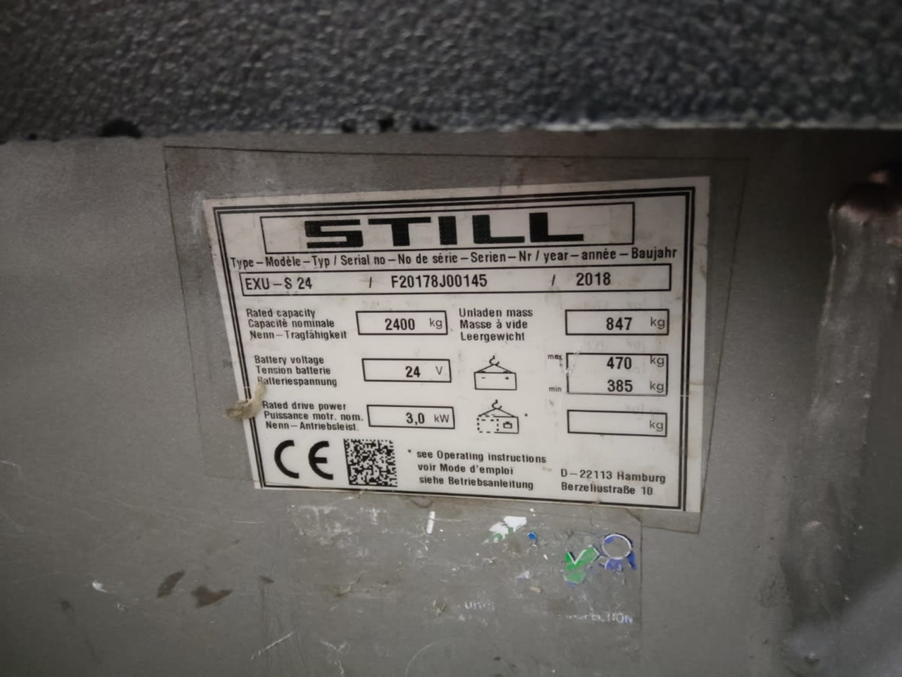 STILL EXU-S24/2400mm/LiIon - Transpalette: photos 5 STILL EXU-S24/2400mm/LiIon - Transpalette: photos 5