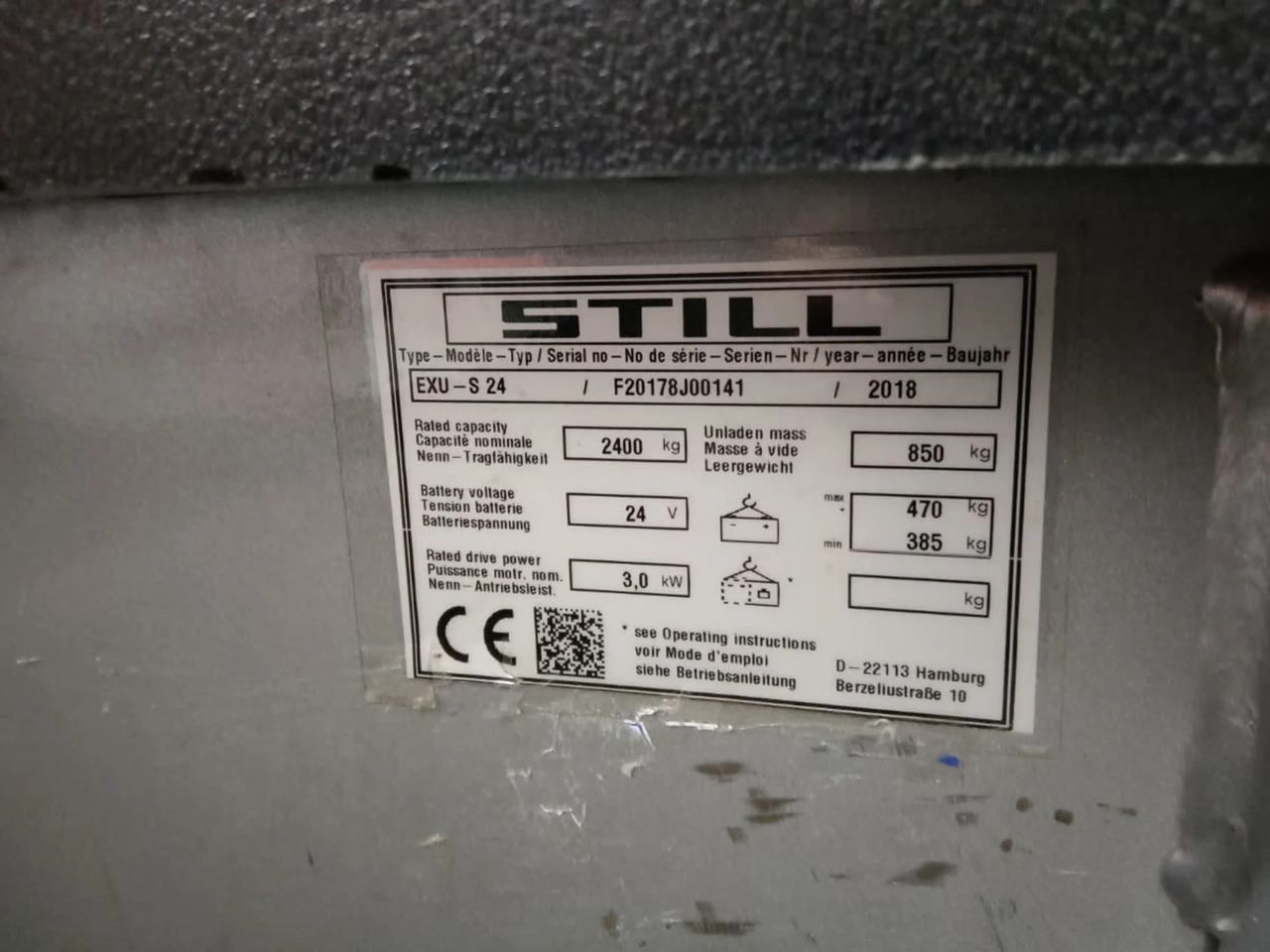 STILL EXU-S24/2400mm/LiIon - Transpalette: photos 5 STILL EXU-S24/2400mm/LiIon - Transpalette: photos 5