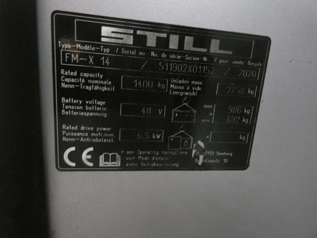 STILL FM-X14 - Chariot à mât rétractable: photos 5 STILL FM-X14 - Chariot à mât rétractable: photos 5