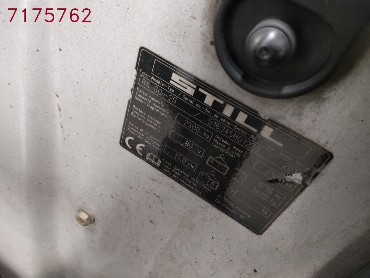 STILL RX60-25 - Chariot élévateur électrique: photos 5 STILL RX60-25 - Chariot élévateur électrique: photos 5