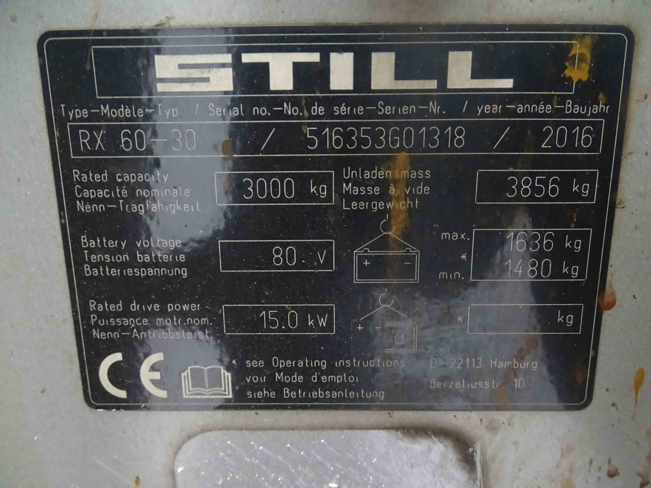STILL RX60-30 - Chariot élévateur électrique: photos 2 STILL RX60-30 - Chariot élévateur électrique: photos 2