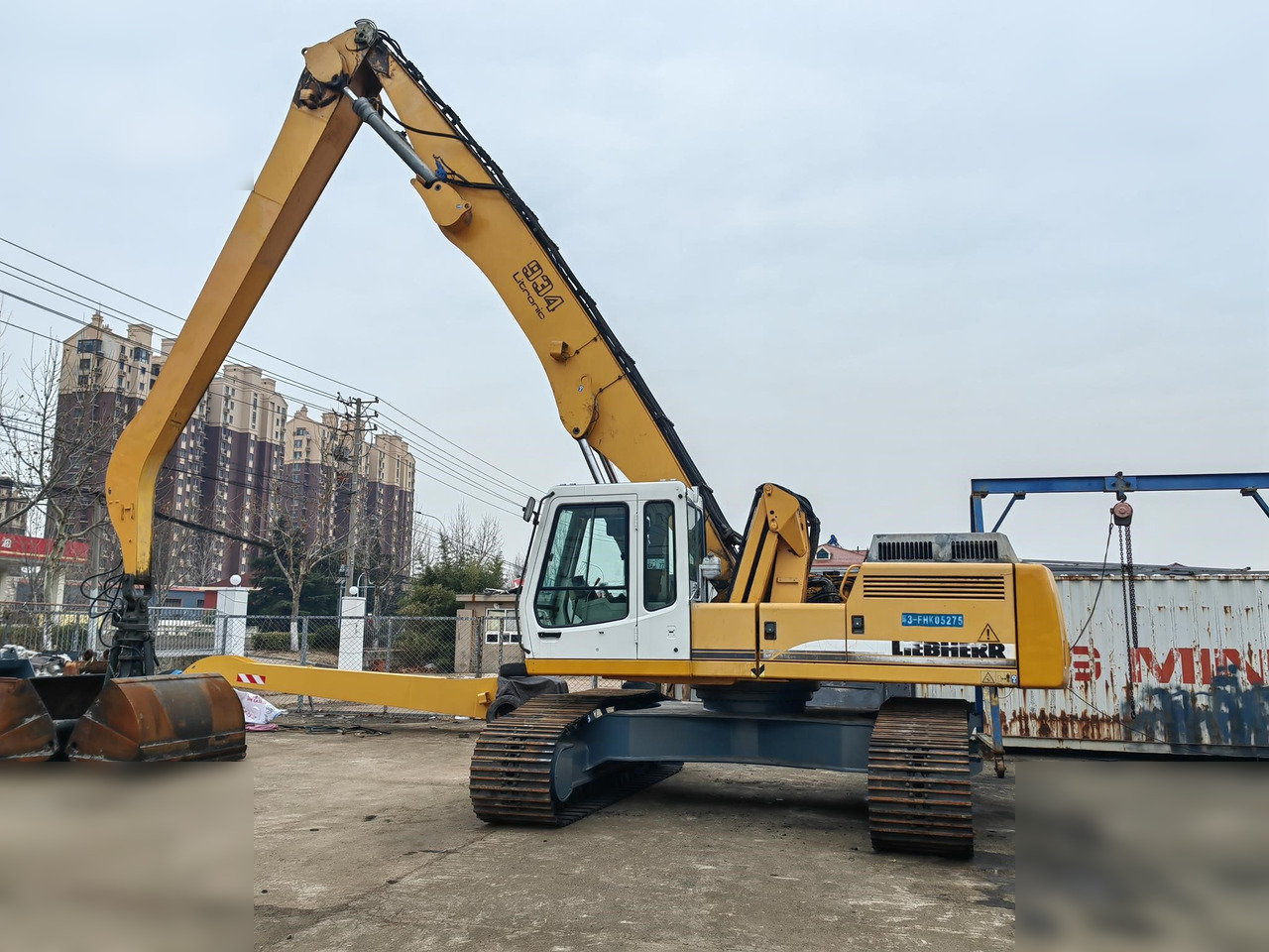 2015 LIEBHERR R934CEW - Pelle de manutention: photos 1 2015 LIEBHERR R934CEW - Pelle de manutention: photos 1