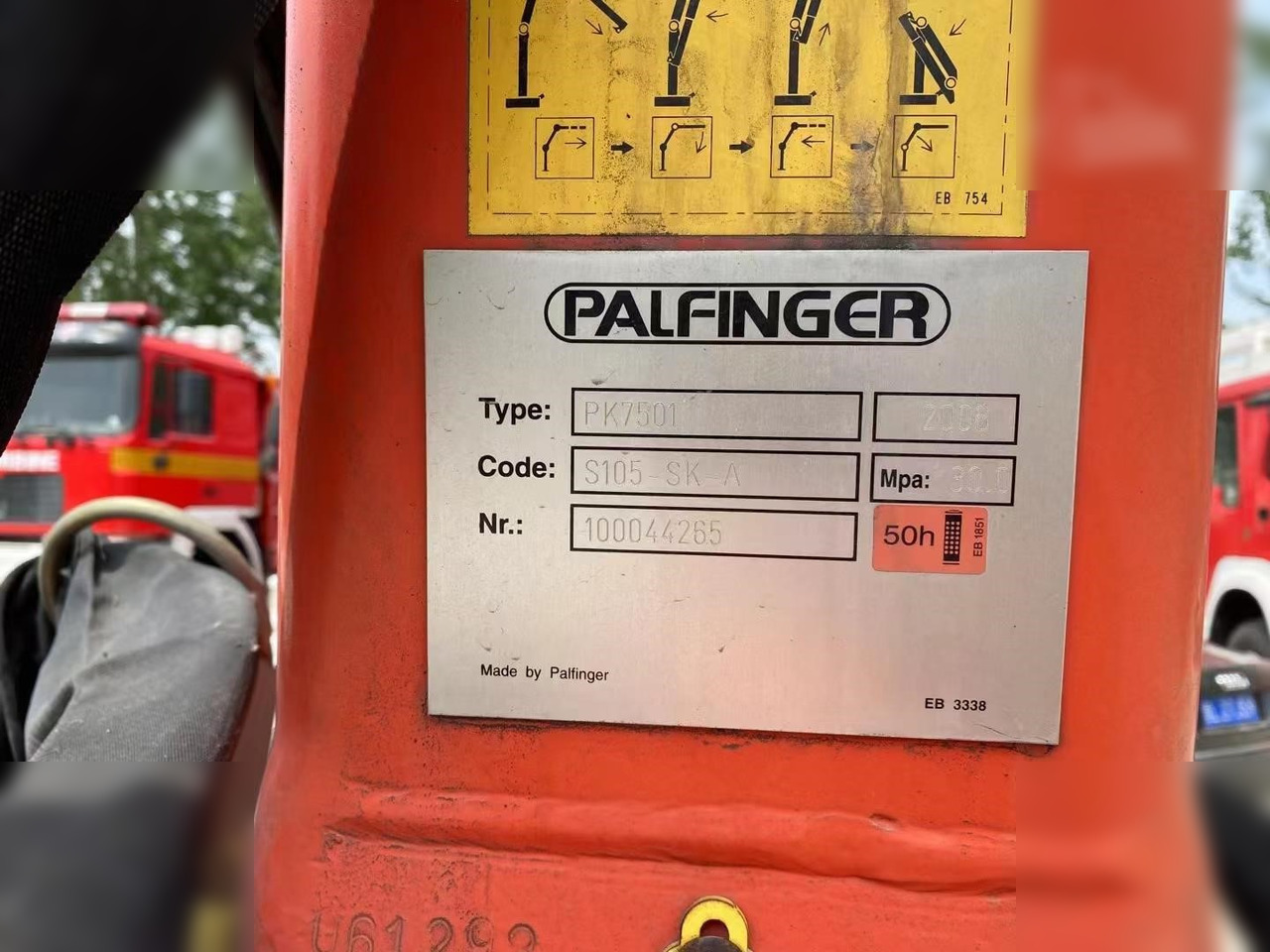 2016 PALFINGER PK7501 MOUNTED ON 2006 MAN D20 - Camion grue: photos 2 2016 PALFINGER PK7501 MOUNTED ON 2006 MAN D20 - Camion grue: photos 2
